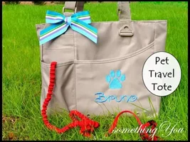 What do you use as a dog walking bag?