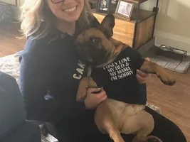 Leo and Mum on Mother's Day