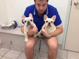The pups at 4 months of age.